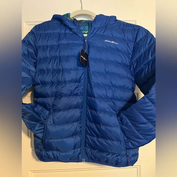 Eddie Bauer Other - Eddie Bauer Boys XL (16) Reversible Down Coat
